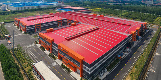 Q355B Nhà máy cấu trúc thép khung thép nhẹ sơn kẽm