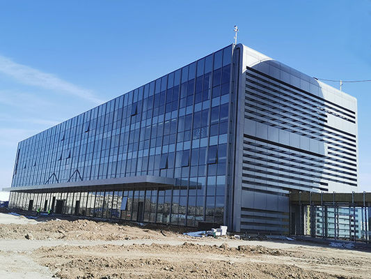 Tòa nhà thương mại hiện đại Thép Prefab Tòa nhà thương mại