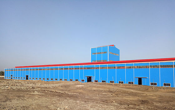 Xúc H hình dạng thép nhẹ khung xây dựng cho xưởng công nghiệp