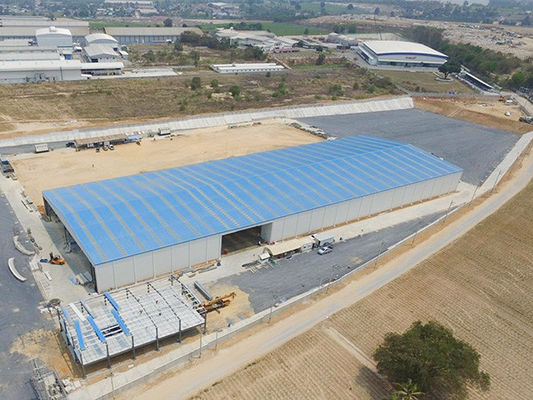 Xây dựng thép trọng lượng nhẹ kho vận chuyển dễ dàng xây dựng nhanh