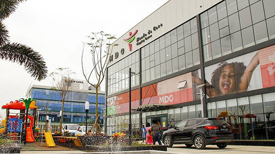 Cấu trúc thép Tòa nhà bán lẻ thương mại được chế tạo sẵn cho doanh nghiệp