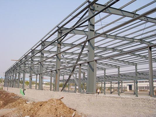 Xây dựng kim loại kỹ thuật trước với thép phần H hàn ISO9001