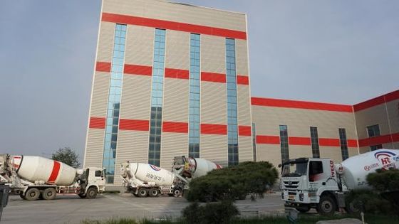 Cao sức mạnh rộng trải dài tùy chỉnh Thép cấu trúc xây dựng kho hàng