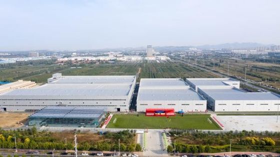 Hình khung cổng thép lắp ráp nhanh Tòa nhà kho công nghiệp Cấu trúc thép